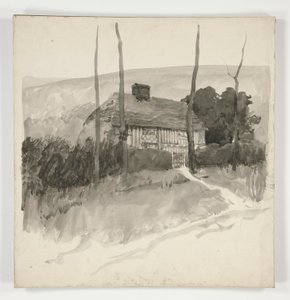 Architektonische Studie von Edwin Austin Abbey