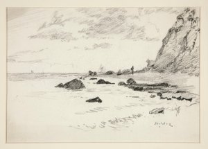 Küstenlandschaft von Edwin Austin Abbey