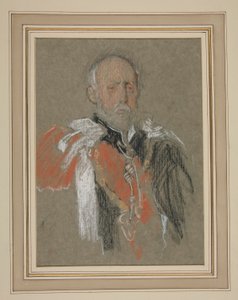 Krönung von Edward VII. Porträt: Prinz Christian von Schleswig-Holstein von Edwin Austin Abbey
