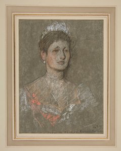 Krönung von Edward VII. Porträt: Prinzessin Louise von Battenberg von Edwin Austin Abbey