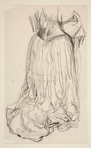 Draperiestudie von Edwin Austin Abbey