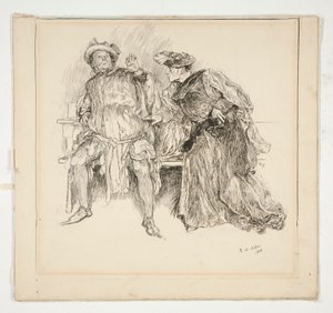 Falstaff von Edwin Austin Abbey
