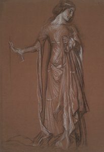 Figurenstudie von Edwin Austin Abbey