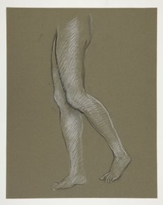 Figurenstudie für von Edwin Austin Abbey
