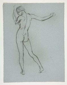 Figurenstudie von Edwin Austin Abbey
