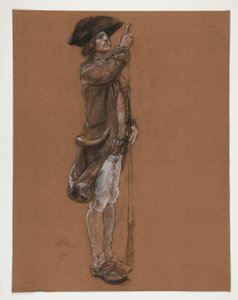 Figurenstudie von Edwin Austin Abbey