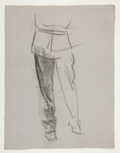 Figurenstudie von Edwin Austin Abbey