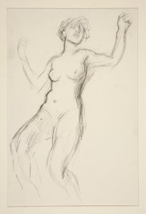 Figurenstudie von Edwin Austin Abbey