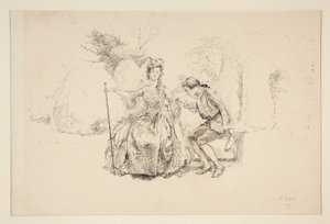 Illustration für von Edwin Austin Abbey