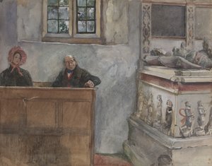 In der Kirche von Edwin Austin Abbey