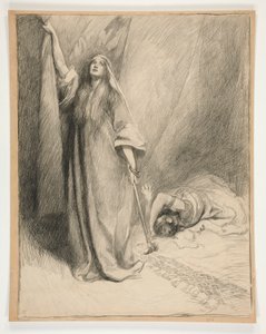 Jael und Sisera von Edwin Austin Abbey