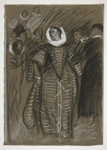 Katharina, Akt I, Szene I, Der Widerspenstigen Zähmung von Edwin Austin Abbey