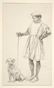Launce und sein Hund, aus Akt IV, Szene iv, Zwei Herren aus Verona