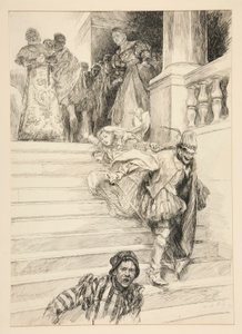 Petruchio führt seine Braut weg, aus Akt III, Szene ii, Der Widerspenstigen Zähmung