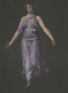 Mögliche Figurenstudie von Edwin Austin Abbey