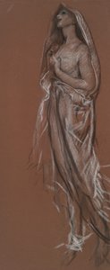 Studie für die Figur von 4 Uhr (?)