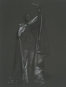 Studie von Peer von Edwin Austin Abbey