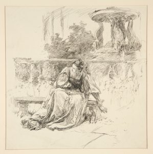Der zerrissene Brief, aus Akt I, Szene ii, Zwei Herren aus Verona von Edwin Austin Abbey