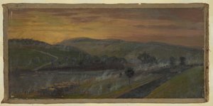 Flucht der Armee von Virginia, kommandiert von General Lee, über den Potomac River bei Williamsport