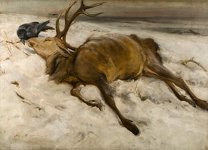 Ein Turlum-Hirsch von Edwin John Alexander