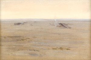 Lager in der Wüste, 1914 von Edwin John Alexander