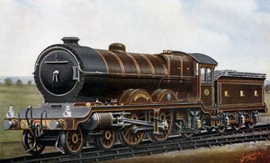 Über die vierte Brücke: Die Aberdonian "Atlantic"-Lokomotive für die North British Railway von Edwin Thomas Rudd