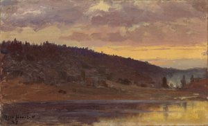Nach Sonnenuntergang von Eero Järnefelt
