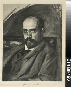 Porträt von Gunnar Berndtson von Eero Järnefelt