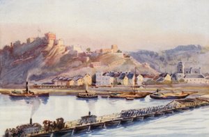 Der Rhein: Ehrenbreitstein, Die Brücke der Boote von Effie Jardine