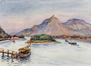 Der Rhein: Der Drachenfels und Nonnenwerth von Rolandseck