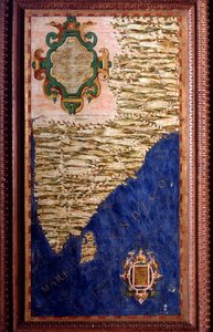 Indien, Karte von Egnazio Danti, um 1567