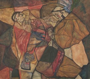 Agonie von Egon Schiele