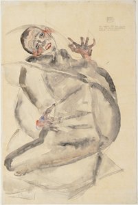 Ich werde für Kunst und meine Lieben gerne ertragen, 1912 von Egon Schiele