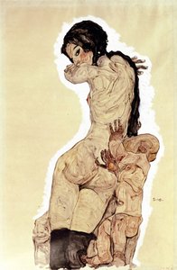 Mutter und Kind von Egon Schiele