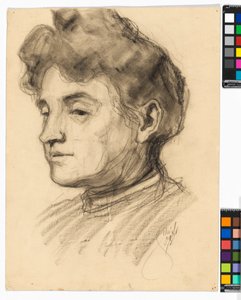 Porträt Marie Schiele von Egon Schiele