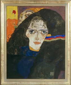Trauernde Frau von Egon Schiele