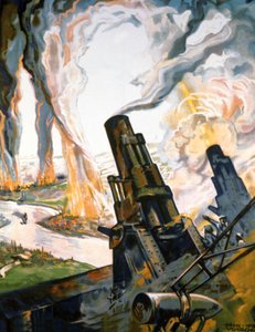 Propagandaposter aus dem Ersten Weltkrieg von Egon Tschirch