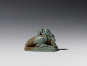 Kleine Figur eines Ibis, Spätzeit bis Ptolemäische Zeit, 664-30 v. Chr.