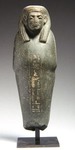 Ushabti-Figur für den Priester Ra-s-hetep-ib, Mittleres Reich, um 1950 v. Chr. von Egyptian 12th Dynasty