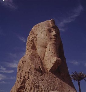 Alabaster-Sphinx, Neues Reich, wahrscheinlich aus der Regierungszeit von Amenhotep II, ca. 1450-1425 v. Chr.