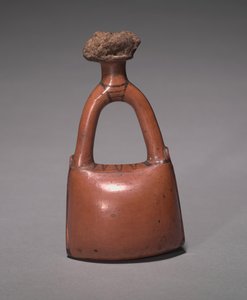 Flasche in Form eines Lederbeutels, Neues Reich, ca. 1415-1381 v. Chr. von Egyptian 18th Dynasty