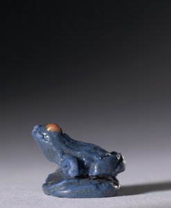 Froschamulett, ca. 1380-1330 v. Chr. von Egyptian 18th Dynasty