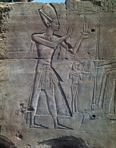 Thutmosis III, Relief, Tempel des Amun, Karnak-Tempelkomplex (Unesco-Welterbeliste)