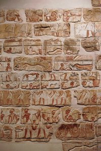 Wand von Echnaton, Neues Reich, 18. Dynastie von Egyptian 18th Dynasty