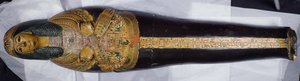 Innerer Deckel der Mumie von Nesyamun, möglicherweise gefunden in Deir El-Bahri, Neues Reich, ca. 1100 v. Chr.