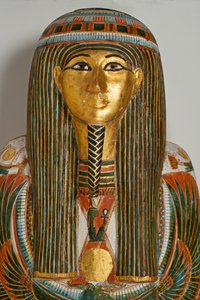 Grabbeigaben. Sarg des Hohepriesters von Karnak, Nekht-ef-Mut, 924-889 v. Chr. von Egyptian 22nd Dynasty