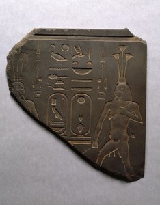 Der Nilgott Hapi bindet rituell Ober- und Unterägypten zusammen, 663-525 v. Chr.