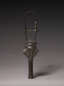 Gebogenes Sistrum, 380-343 v. Chr.
