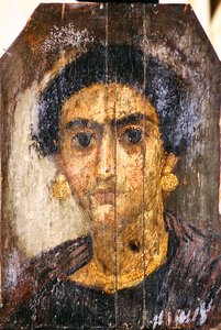 Porträt einer Frau von Egyptian Egyptian