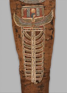 Mumie von Nesmin (Detail), 200-30 v. Chr. von Egyptian Ptolemaic Period